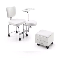 Taboret kosmetyczny WEELKO® TENDY | Mobilne stanowisko do manicure i pedicure