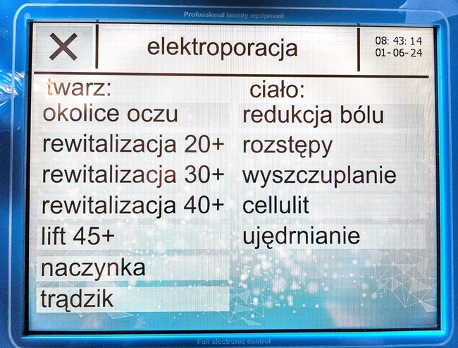 Urządzenie kosmetyczne RF frakcyjny + Oczyszczanie wodorowe