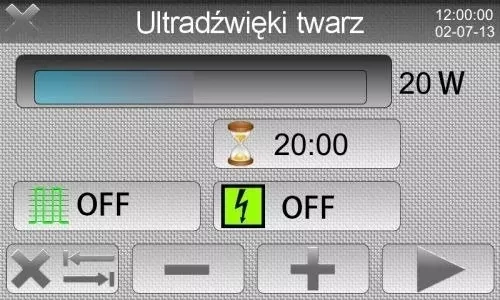 Kombajn kosmetyczny 10w1 z lipolaserem/ podświetlanym Logo i ekranem LCD 12''