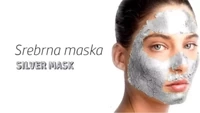 Srebrna Maska SILVER MASK - płatki srebra 25 sztuk