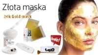 Złota maska 24k GOLD MASK | Zestaw PREMIUM do wykonania zabiegu