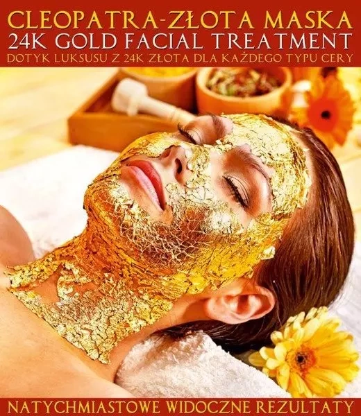 24k GOLD MASK - 24k Złota Maska | Zestaw zabiegowy